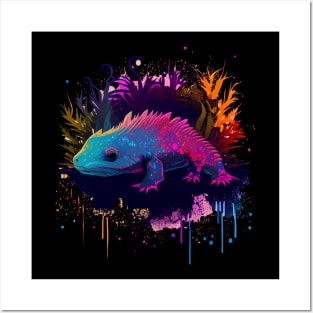 Axolotl Posters and Art